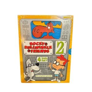Rocky & Bullwinkle & Friends Complete Season 2 DVD 4 Disc Set NEW